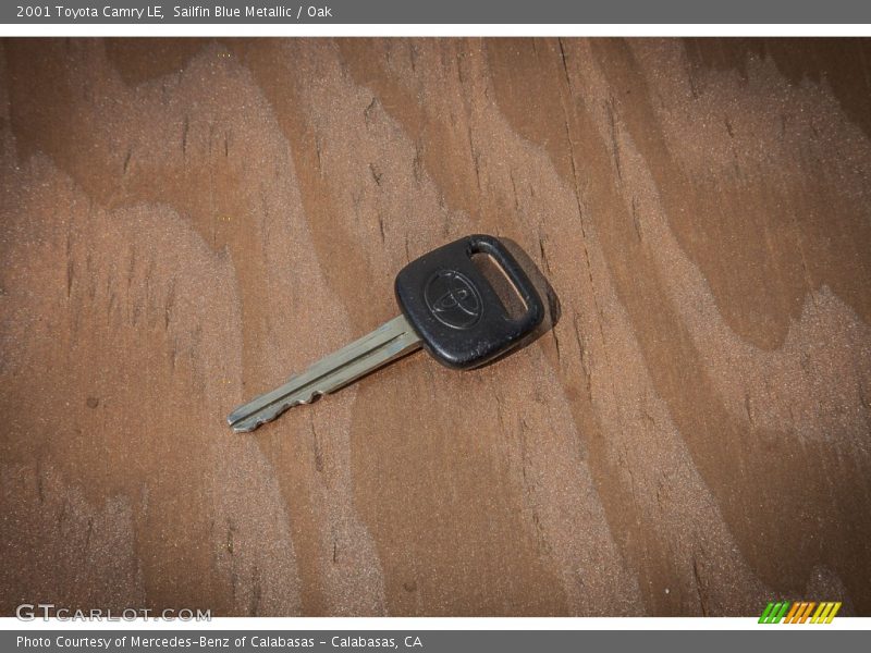 Sailfin Blue Metallic / Oak 2001 Toyota Camry LE