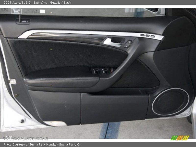 Satin Silver Metallic / Black 2005 Acura TL 3.2