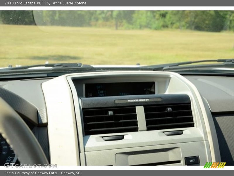 White Suede / Stone 2010 Ford Escape XLT V6