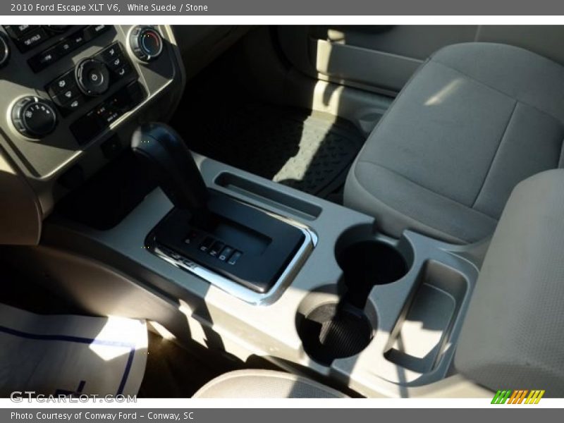 White Suede / Stone 2010 Ford Escape XLT V6