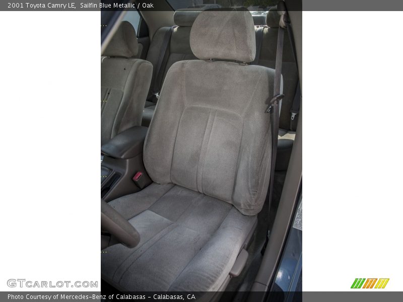 Sailfin Blue Metallic / Oak 2001 Toyota Camry LE