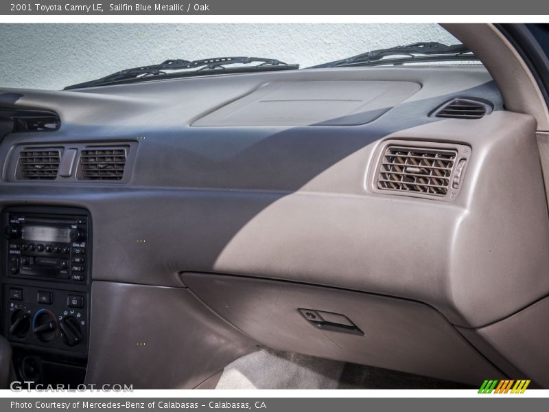 Sailfin Blue Metallic / Oak 2001 Toyota Camry LE