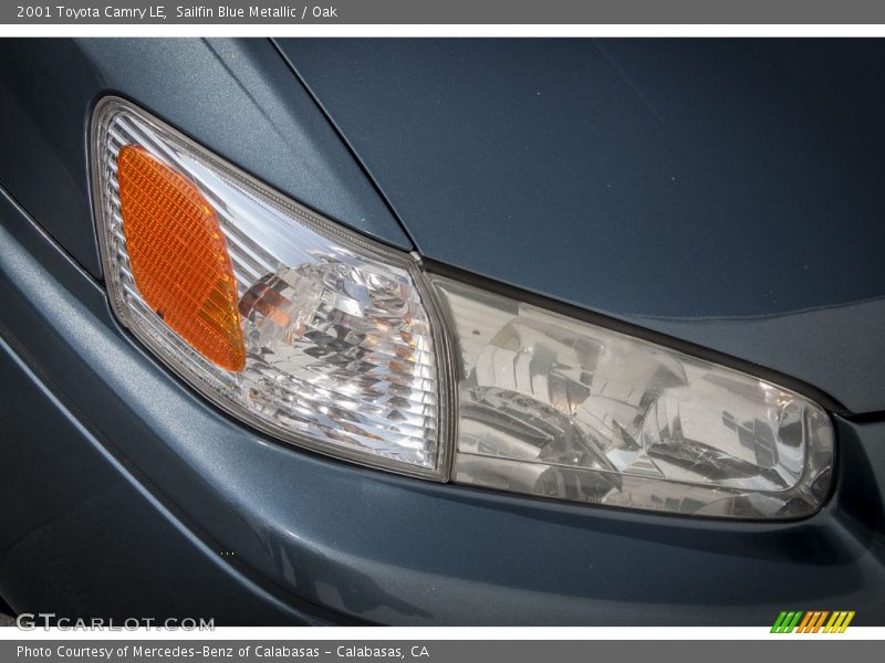 Sailfin Blue Metallic / Oak 2001 Toyota Camry LE