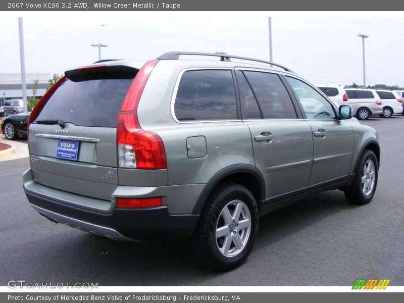 Willow Green Metallic / Taupe 2007 Volvo XC90 3.2 AWD