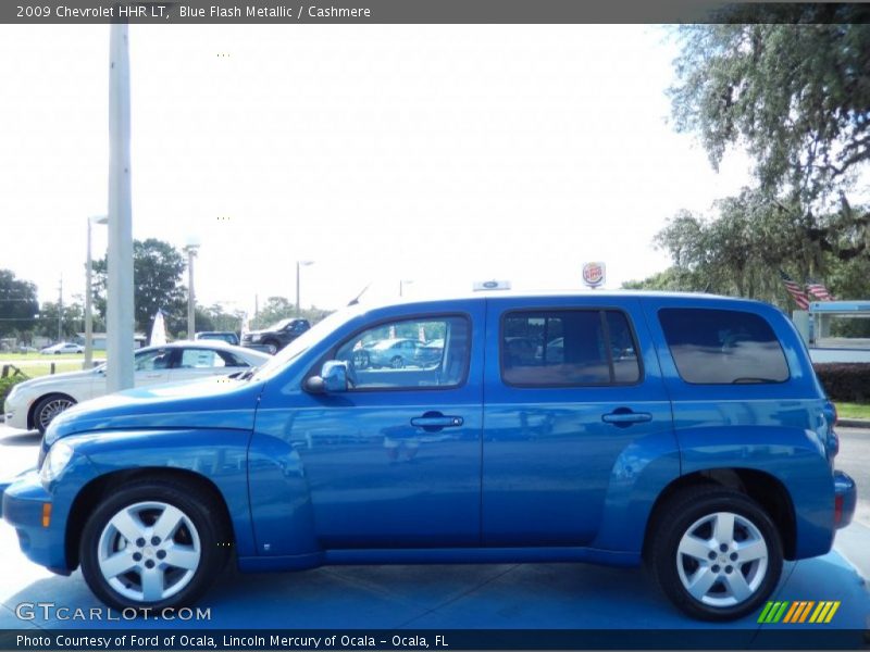 Blue Flash Metallic / Cashmere 2009 Chevrolet HHR LT