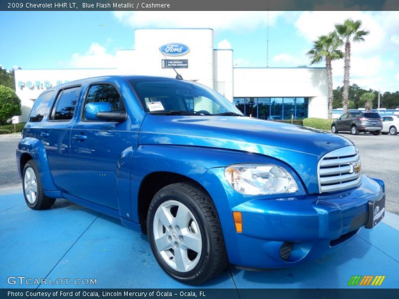 Blue Flash Metallic / Cashmere 2009 Chevrolet HHR LT