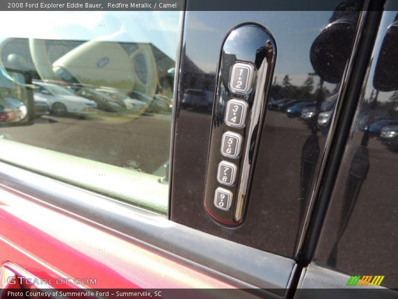Redfire Metallic / Camel 2008 Ford Explorer Eddie Bauer