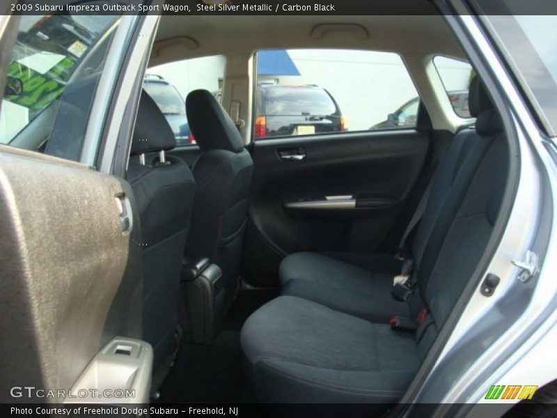 Steel Silver Metallic / Carbon Black 2009 Subaru Impreza Outback Sport Wagon
