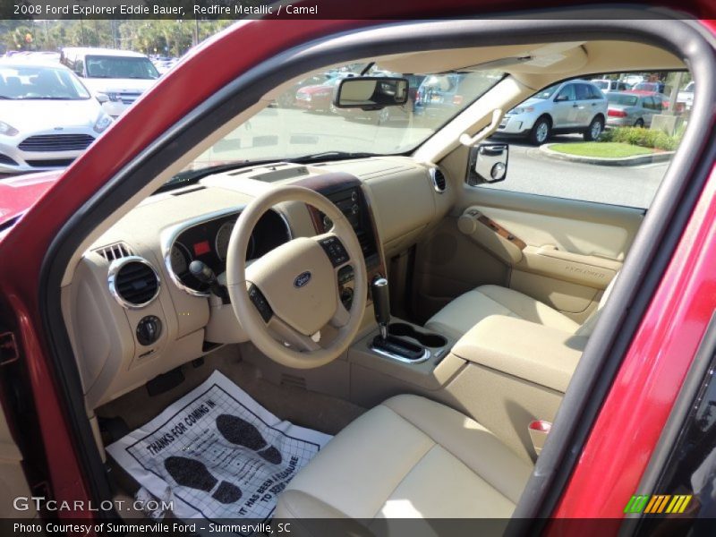 Redfire Metallic / Camel 2008 Ford Explorer Eddie Bauer