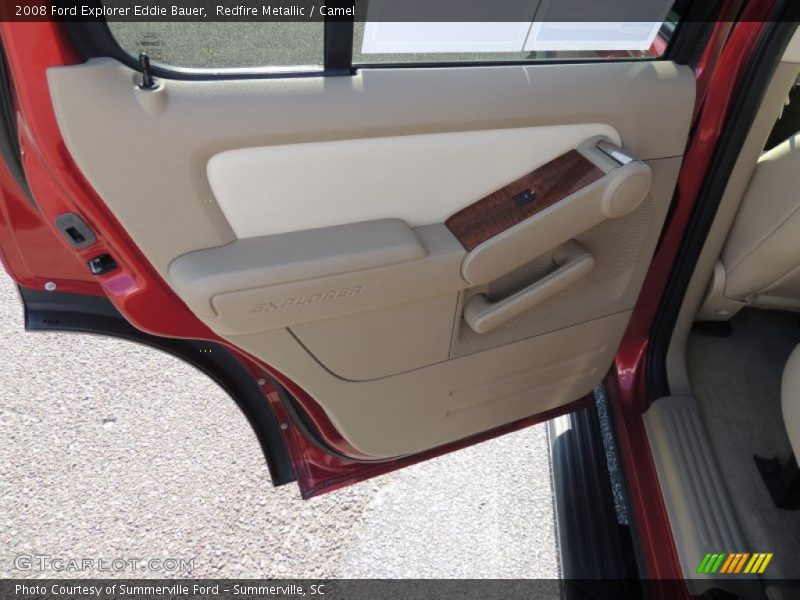 Redfire Metallic / Camel 2008 Ford Explorer Eddie Bauer