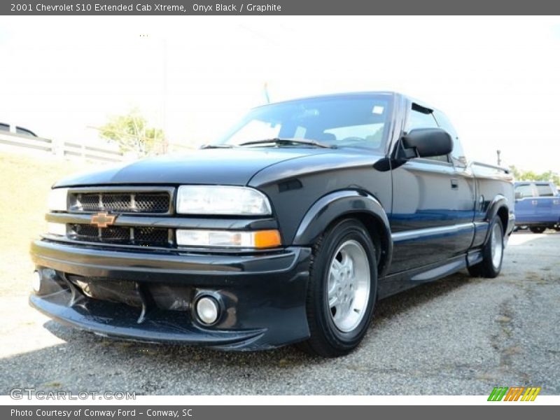 Onyx Black / Graphite 2001 Chevrolet S10 Extended Cab Xtreme