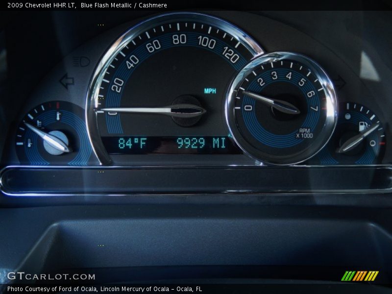 Blue Flash Metallic / Cashmere 2009 Chevrolet HHR LT