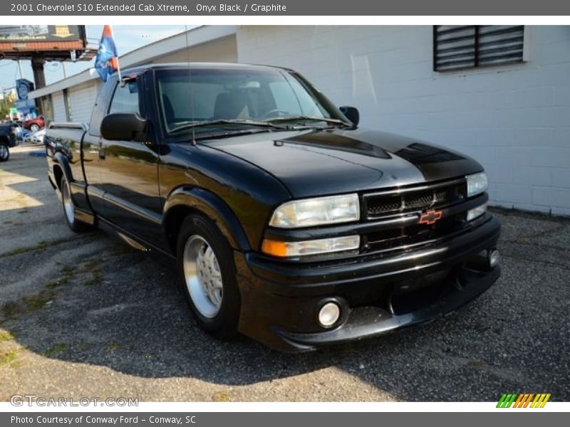 Onyx Black / Graphite 2001 Chevrolet S10 Extended Cab Xtreme