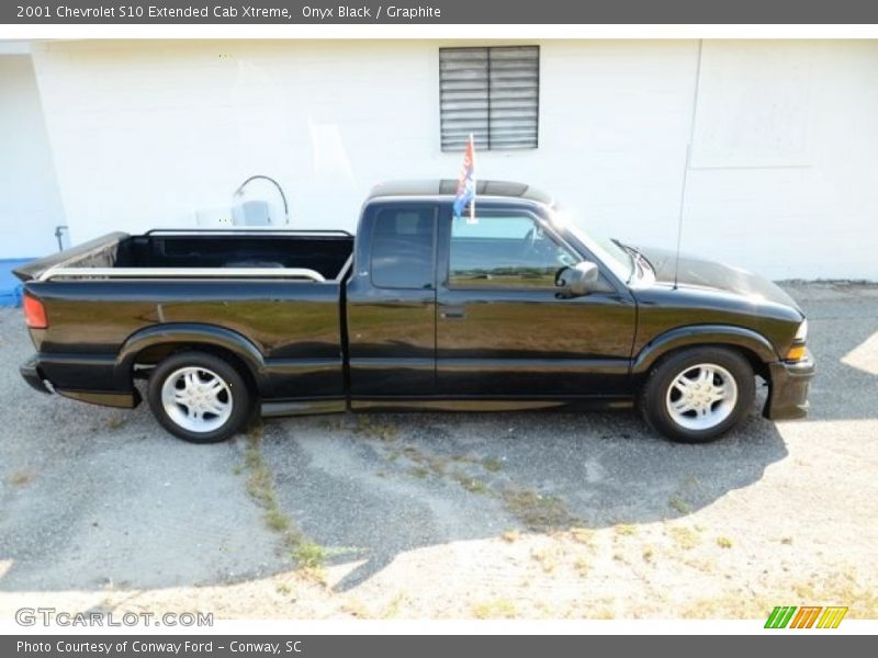 Onyx Black / Graphite 2001 Chevrolet S10 Extended Cab Xtreme