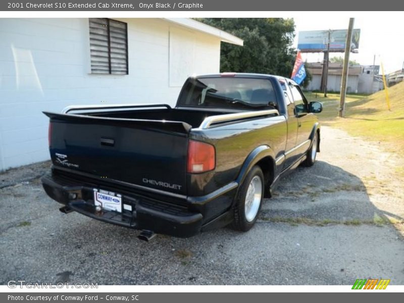 Onyx Black / Graphite 2001 Chevrolet S10 Extended Cab Xtreme