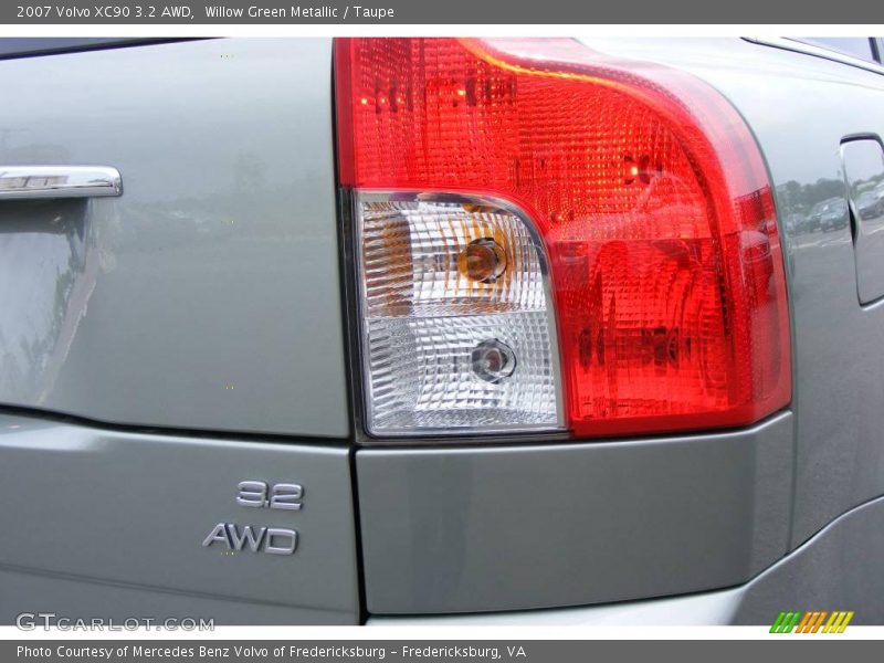 Willow Green Metallic / Taupe 2007 Volvo XC90 3.2 AWD