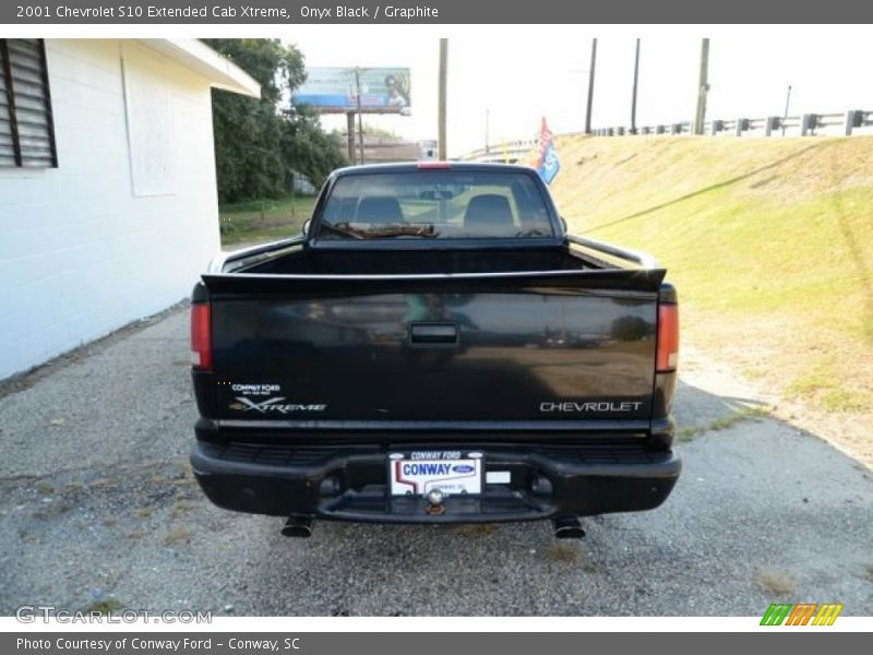 Onyx Black / Graphite 2001 Chevrolet S10 Extended Cab Xtreme