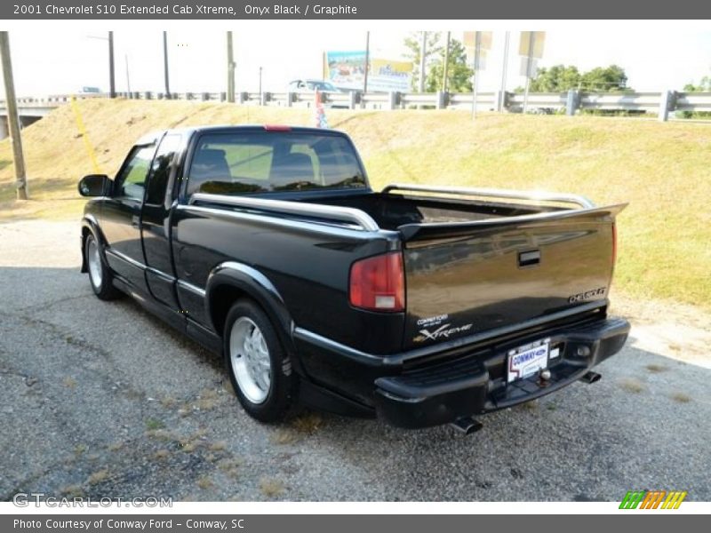 Onyx Black / Graphite 2001 Chevrolet S10 Extended Cab Xtreme