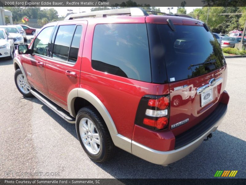 Redfire Metallic / Camel 2008 Ford Explorer Eddie Bauer