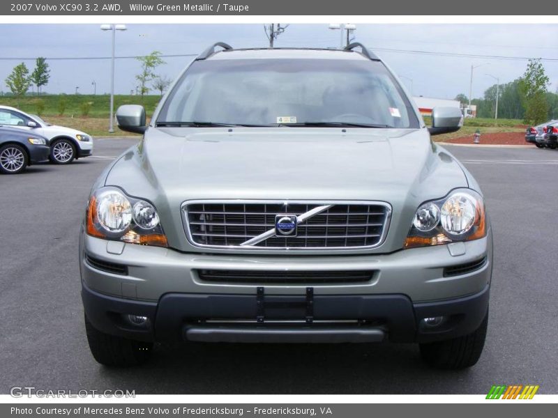 Willow Green Metallic / Taupe 2007 Volvo XC90 3.2 AWD