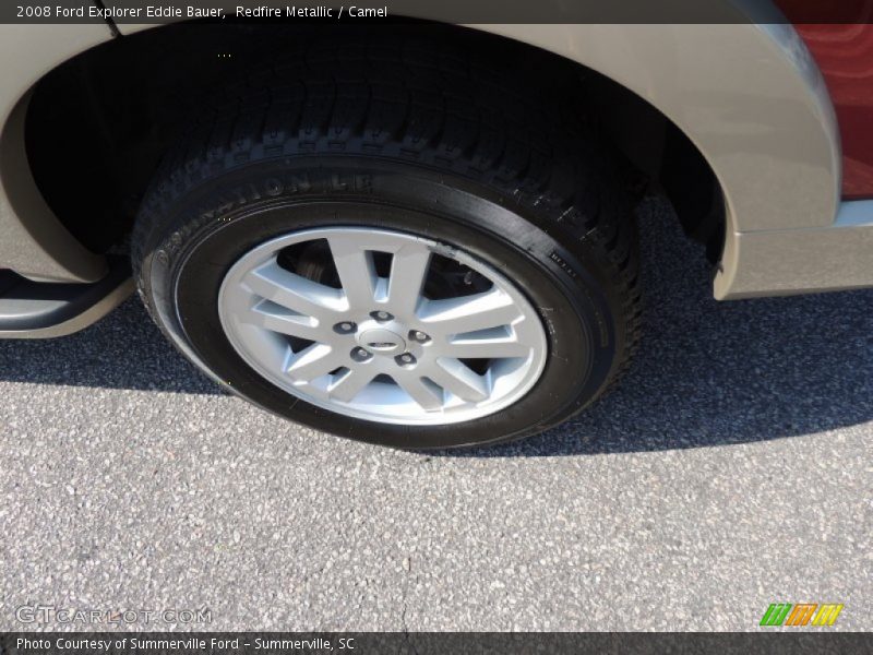 Redfire Metallic / Camel 2008 Ford Explorer Eddie Bauer