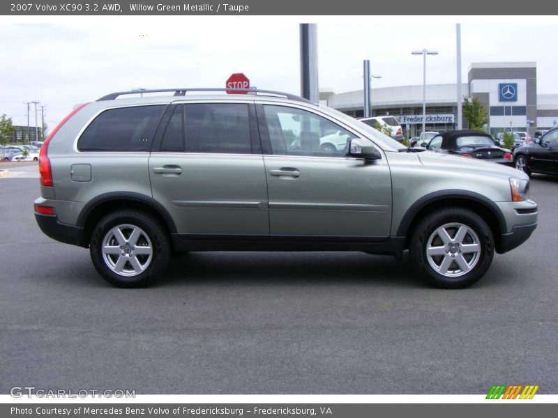 Willow Green Metallic / Taupe 2007 Volvo XC90 3.2 AWD