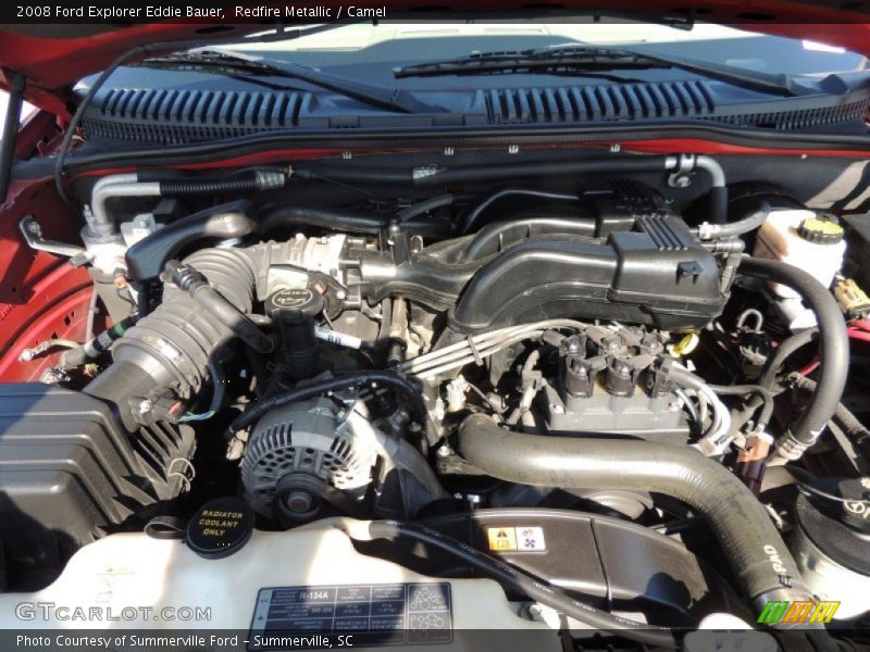 Redfire Metallic / Camel 2008 Ford Explorer Eddie Bauer