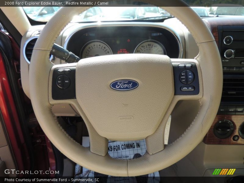 Redfire Metallic / Camel 2008 Ford Explorer Eddie Bauer