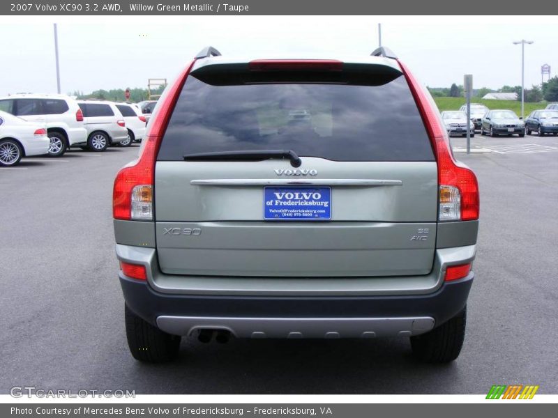 Willow Green Metallic / Taupe 2007 Volvo XC90 3.2 AWD