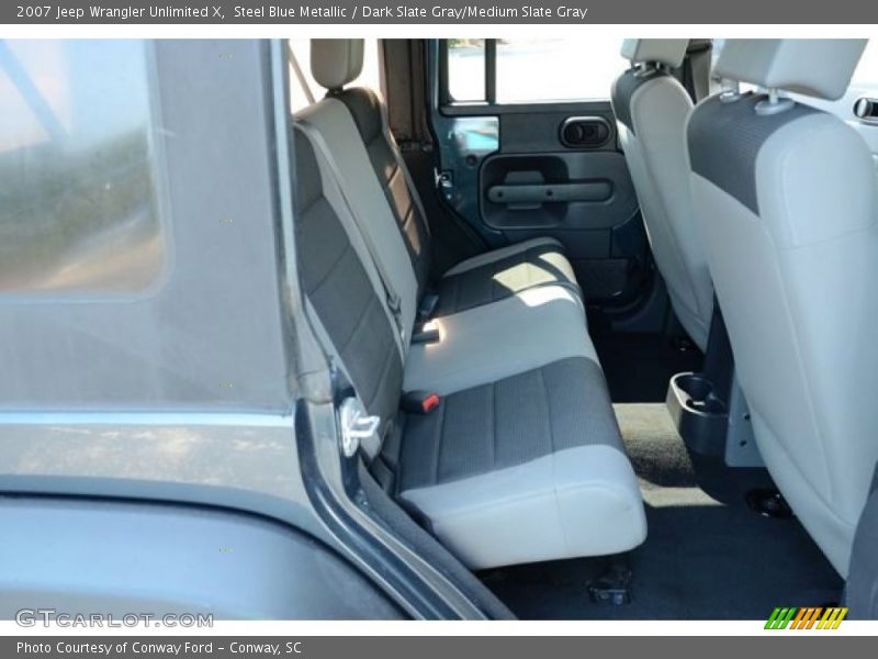 Steel Blue Metallic / Dark Slate Gray/Medium Slate Gray 2007 Jeep Wrangler Unlimited X