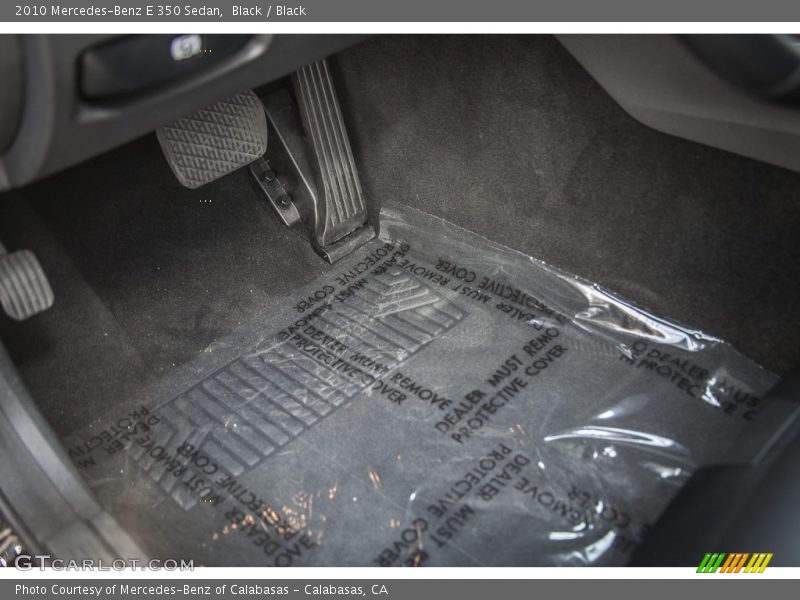 Black / Black 2010 Mercedes-Benz E 350 Sedan