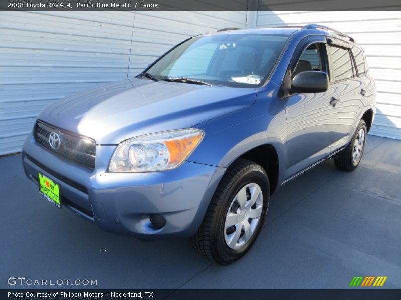 Pacific Blue Metallic / Taupe 2008 Toyota RAV4 I4