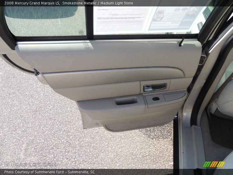 Smokestone Metallic / Medium Light Stone 2008 Mercury Grand Marquis LS