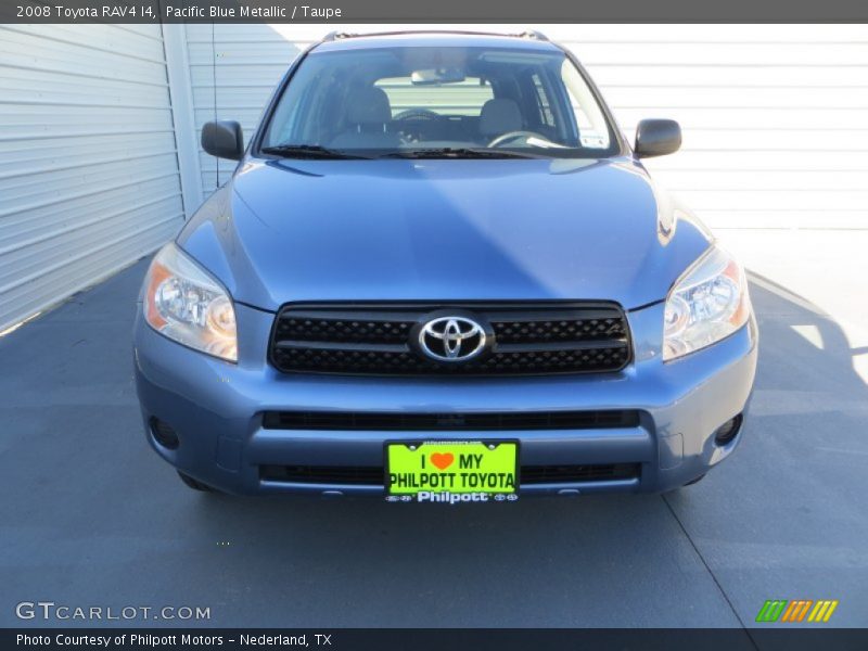 Pacific Blue Metallic / Taupe 2008 Toyota RAV4 I4