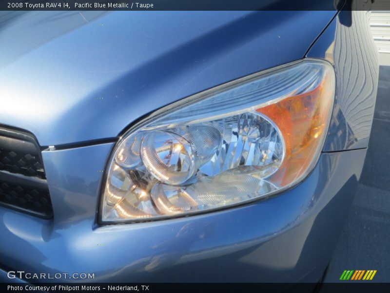 Pacific Blue Metallic / Taupe 2008 Toyota RAV4 I4