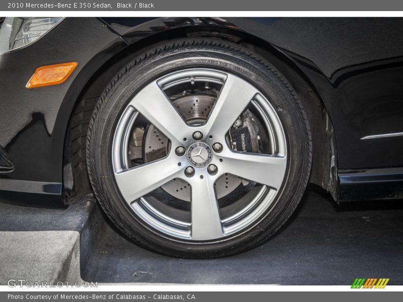 Black / Black 2010 Mercedes-Benz E 350 Sedan