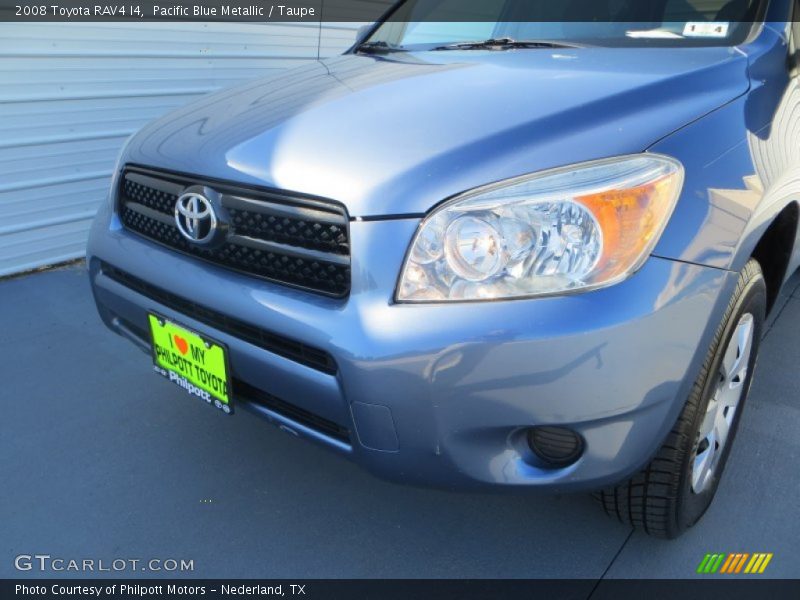 Pacific Blue Metallic / Taupe 2008 Toyota RAV4 I4