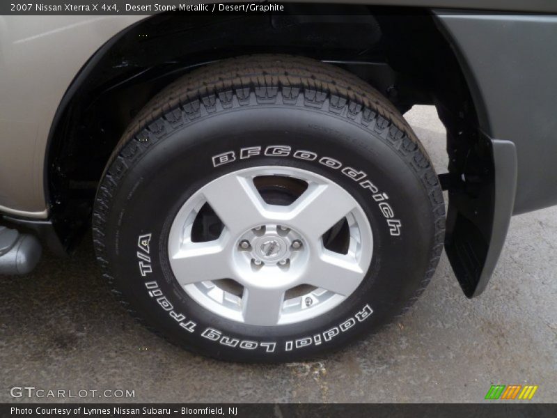 Desert Stone Metallic / Desert/Graphite 2007 Nissan Xterra X 4x4
