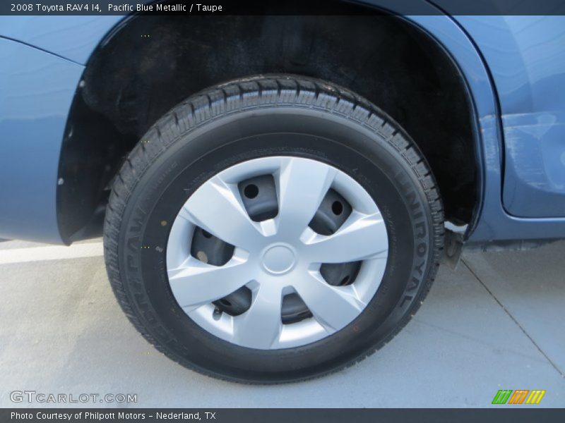 Pacific Blue Metallic / Taupe 2008 Toyota RAV4 I4