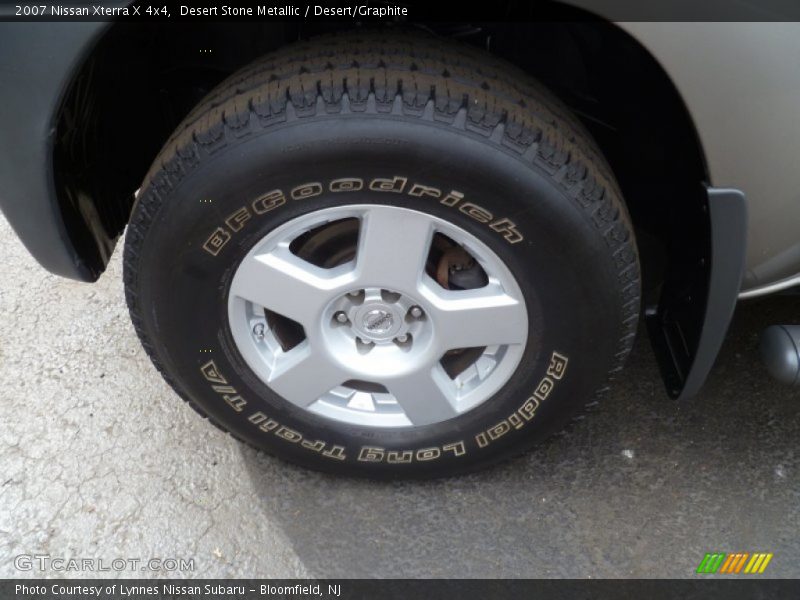 Desert Stone Metallic / Desert/Graphite 2007 Nissan Xterra X 4x4