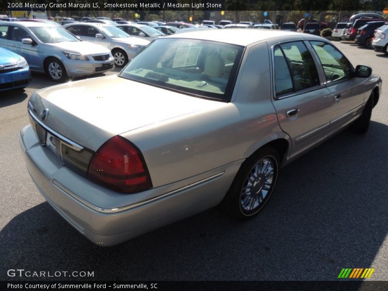Smokestone Metallic / Medium Light Stone 2008 Mercury Grand Marquis LS