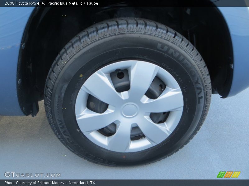 Pacific Blue Metallic / Taupe 2008 Toyota RAV4 I4