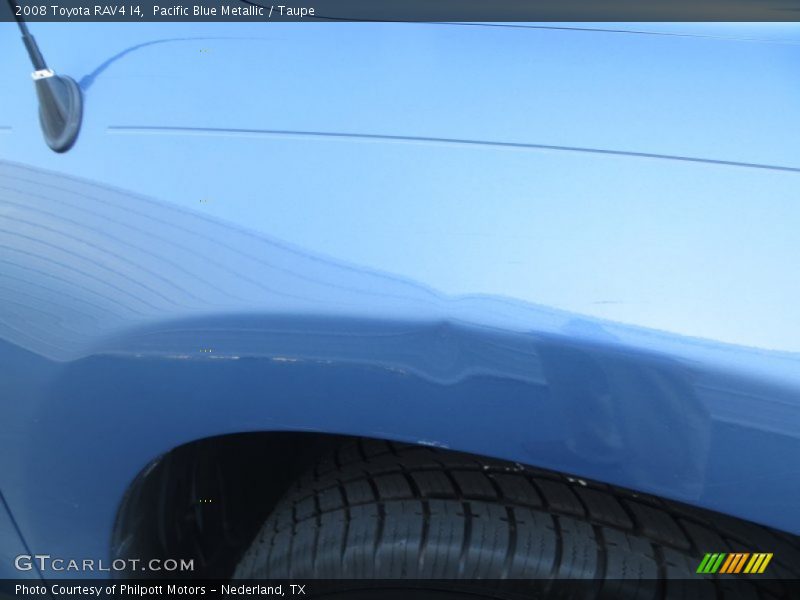 Pacific Blue Metallic / Taupe 2008 Toyota RAV4 I4