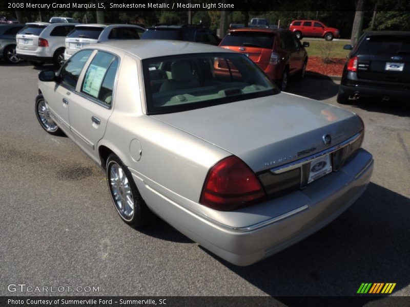 Smokestone Metallic / Medium Light Stone 2008 Mercury Grand Marquis LS
