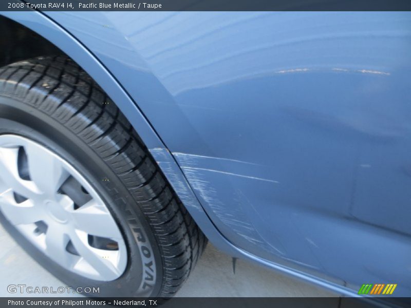 Pacific Blue Metallic / Taupe 2008 Toyota RAV4 I4