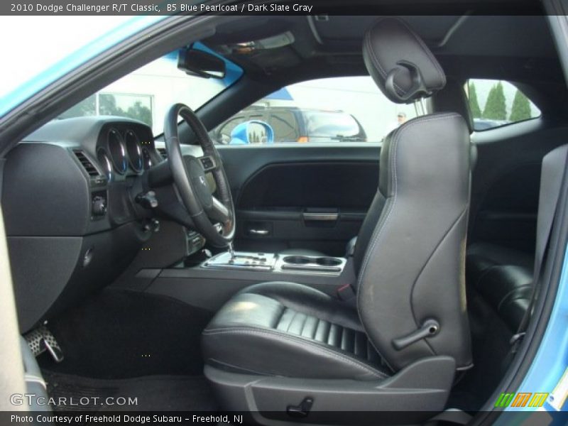 B5 Blue Pearlcoat / Dark Slate Gray 2010 Dodge Challenger R/T Classic