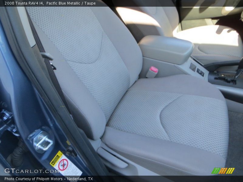 Pacific Blue Metallic / Taupe 2008 Toyota RAV4 I4