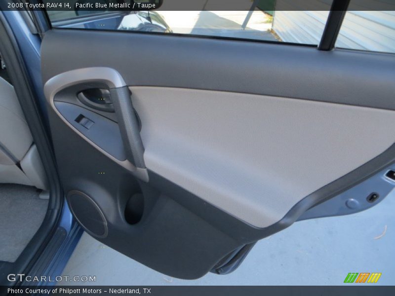 Pacific Blue Metallic / Taupe 2008 Toyota RAV4 I4