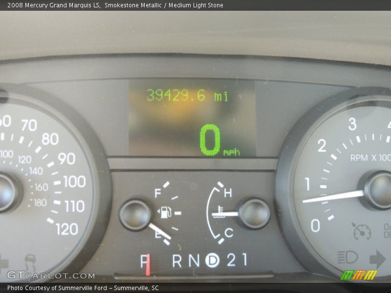 Smokestone Metallic / Medium Light Stone 2008 Mercury Grand Marquis LS