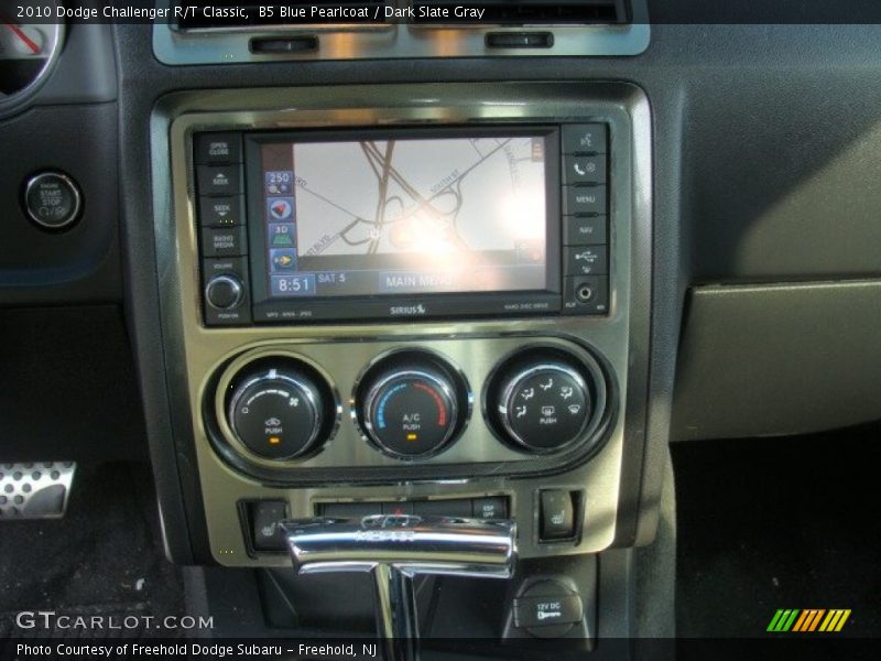 B5 Blue Pearlcoat / Dark Slate Gray 2010 Dodge Challenger R/T Classic
